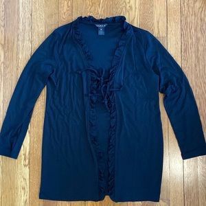 Laura G Open Front Cardigan